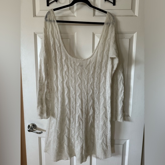 Free People Sweaters - Free people knitted sweater dress tunic NWOT